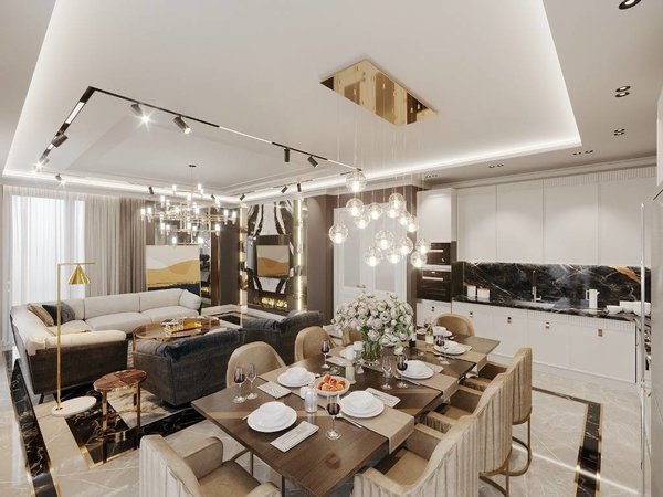 Buying a new house in Alanya Turkey - a modern villa in Kargicak - 4