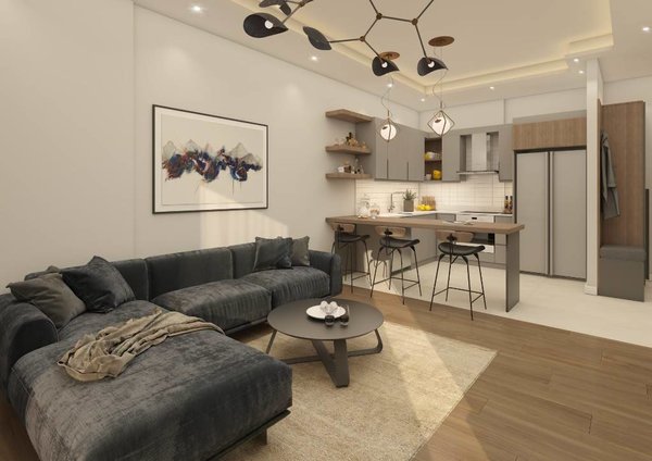 Nové apartmány jen 500 m od pláže Mersin - Erdemli, výhodná cena - 6