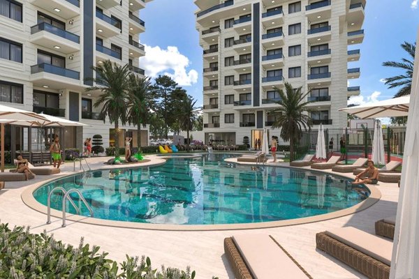 Alanya - Gazipaşa'da yeni inşa edilen daireler - 1