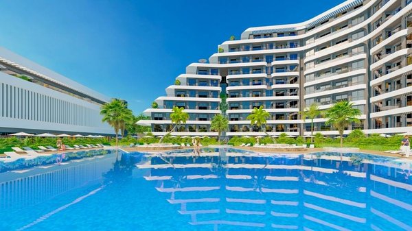 Luxury new construction apartments for sale in Antalya - Altıntaş