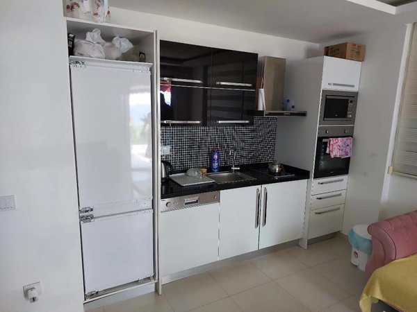 Umeblowane mieszkanie w pierwszej linii z widokiem na morze Alanya - Kestel - 2