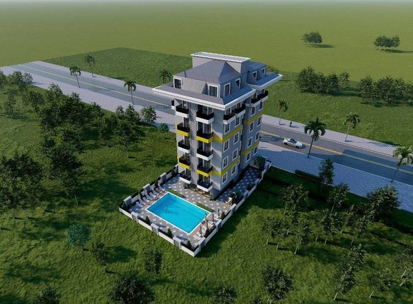 Uygun fiyata aktiviteli yeni inşa edilmiş daireler Alanya - Avsallar - 4