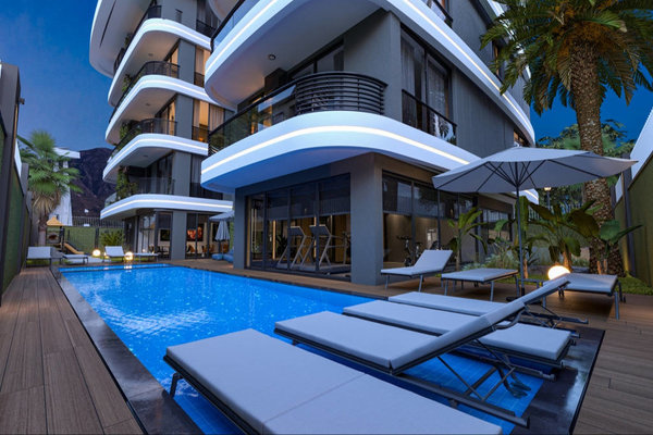 Modern apartments for sale in Oba, Turkey - 1