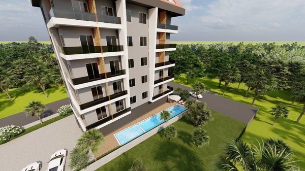 Alanya Apartments haben eine ruhige Lage in Avsallar - 13
