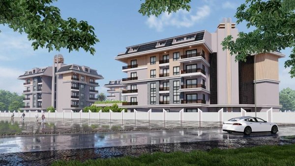Turecko - nové byty ve výstavbě Alanya - Oba - 7