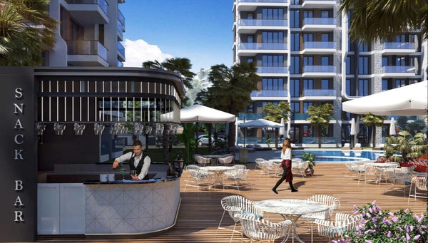 Neue Wohnung zum Verkauf in Antalya in der Nähe Flughafen - 3