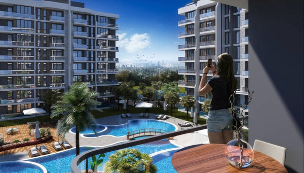 Nový byt na prodej v luxusním komplexu nedaleko letiště Antalya - 2
