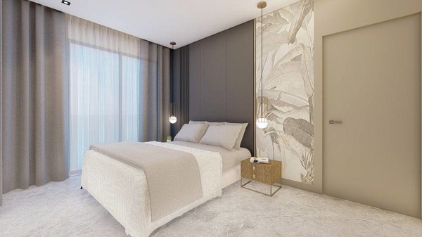 Neue Wohnungen im Bau zu verkaufen mit wunderschönem Panoramablick, Alanya - Kestel - 11