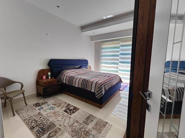 Furnished maisonette apartment with 3 bedrooms and sea view Alanya - Tosmur - 16