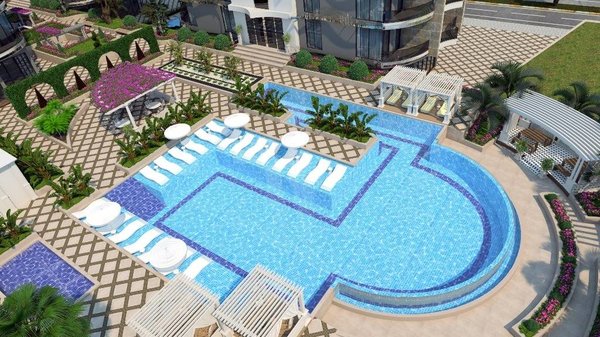 Investeringslägenheter till salu i Turkiet Alanya Tosmur, nära stranden - 19
