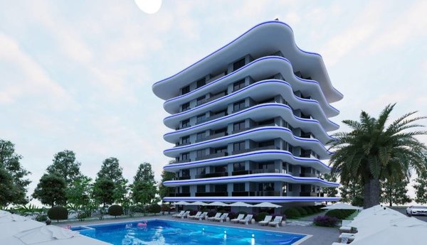Novostavba 2-pokojových bytů, Alanya - Avsallar - 8