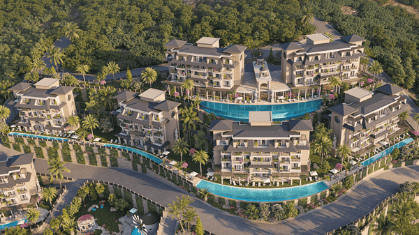 Luxuswohnungen in Alanya befinden sich in Kargıcak, in der Nähe des Flughafens - 1