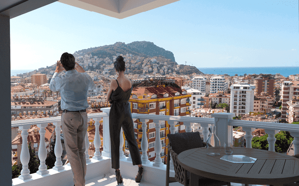 Moderne Wohnungen zum Verkauf im Zentrum von Alanya, Türkei - Kleopatra-Strand