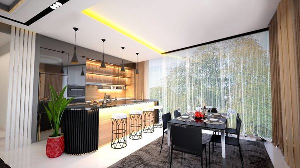 Luxusní apartmány v Turecku u moře v Alanyi - Kargıcak - 6