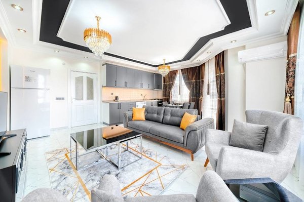 Furnished apartment with a beautiful view in Alanya - Tosmur - 4