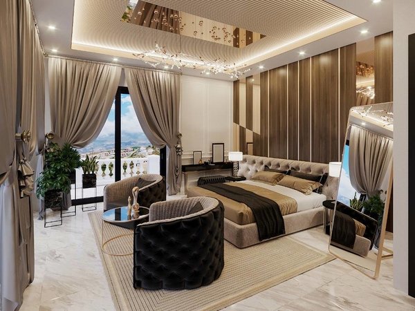 Moderne 7-Zimmer-Villa im Bau in Alanya - Kargıcak - 12