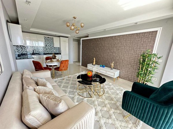 Furnished apartment with sea views in Alanya - Tosmur - 3
