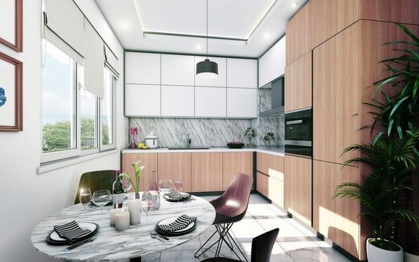 Nowe apartamenty w pierwszej linii od morza, Alanya - Kestel - 5