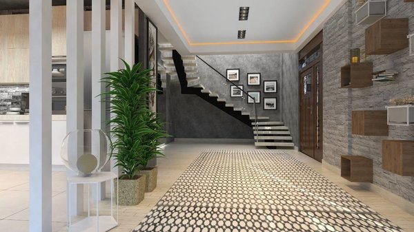 Středomořská vila na prodej v Turecku Alanya Kargicak - soukromá sauna a bazén - 7