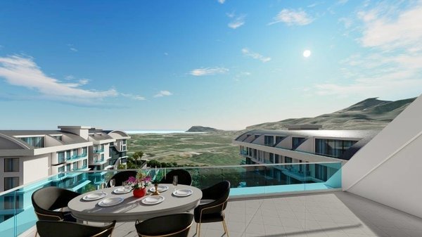 Moderní byty ve výstavbě na prodej v Turecku, Alanya - Oba - 9