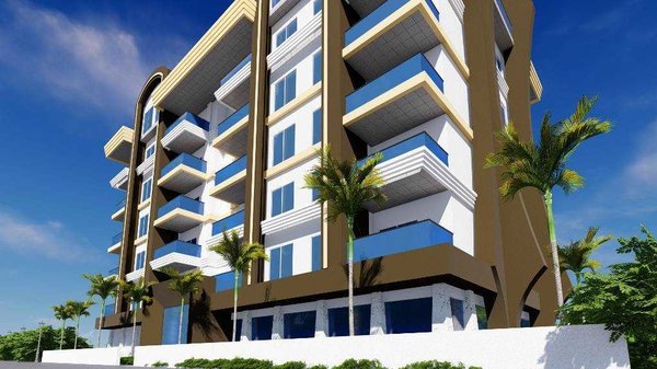 New apartments for sale in Turkey, Mahmutlar - good price - 1