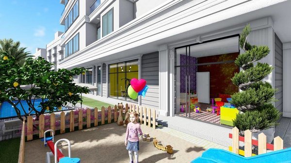 New apartments for sale is situated in the heart of Alanya, just 400 m from the famous Cleopatra beach - 8