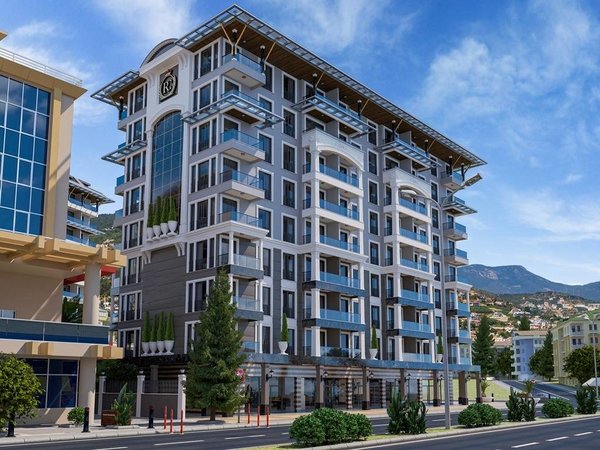 New residential project in the center of Alanya, 700 meters from the beach - 1