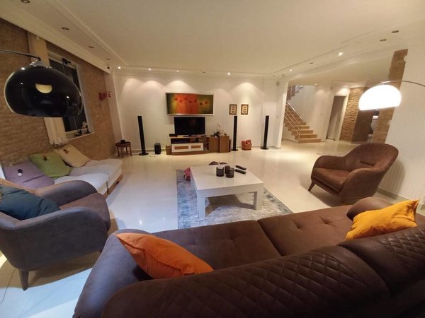 Alanya-Bektaş'ta özel havuzlu modern deniz manzaralı villa - 4