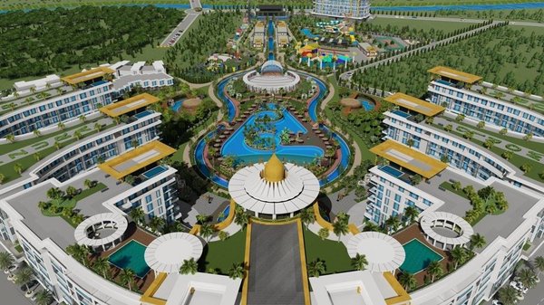 Azure World - das größte Wohnprojekt und Hotel in der wunderschönen Gegend von Alanya - Turkler Avsallar - 32