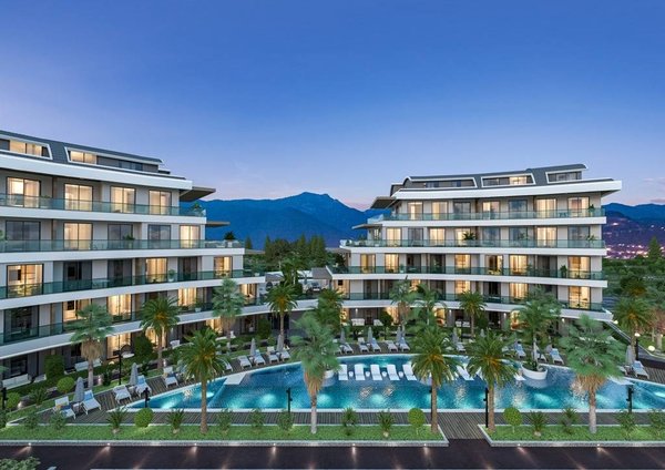 Neue moderne Wohnungen zum Verkauf in der Türkei, Teil von Oba Alanya - 12