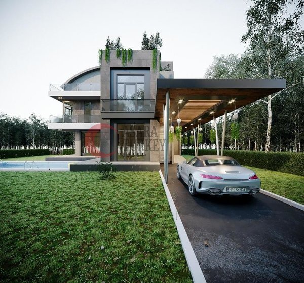 Moderne Villa mit privatem Pool in Antalya Belek - in der Nähe der Golfplätze - 16