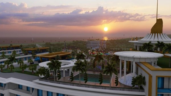 Azure World - das größte Wohnprojekt und Hotel in der wunderschönen Gegend von Alanya - Turkler Avsallar - 20