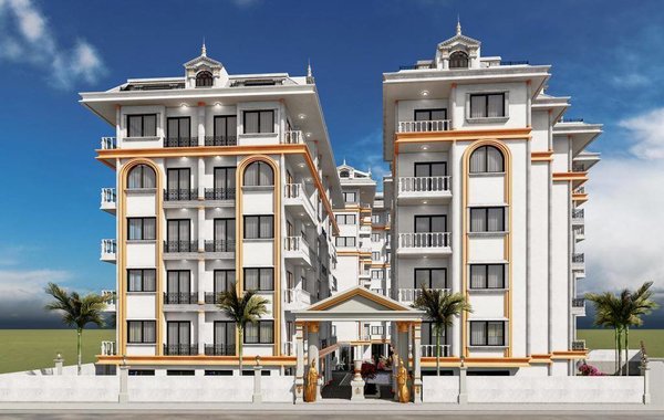 Apartments for sale in Alanya center under construction - 3