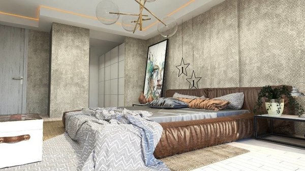 Alanya - Kargıcak 4+1 Villen zum Verkauf mit privater Sauna und Pool - 13