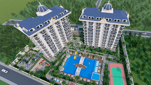Neubauwohnungen im Bau guter Preis in Alanya - Avsallar - 11