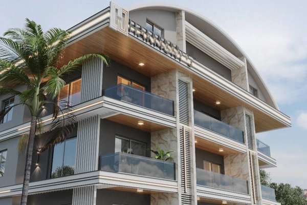 Neubauwohnungen zum Verkauf im Zentrum von Alanya, 900 m vom Kleopatra-Strand entfernt - 12