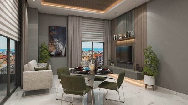 New furnished apartments for sale located near the famous Kleopatra Beach - 6