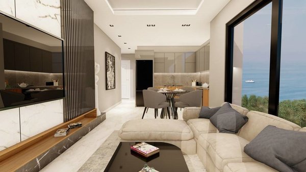 Luxusní byty ve výstavbě v prostředí přírody, část Alanya - Konakli - 3