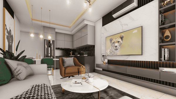 Neue Wohnungen im Bau zum Verkauf in Alanya - Oba - 3