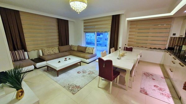 Przestronne umeblowane 3-pokojowe mieszkanie Alanya - Mahmutlar - 8