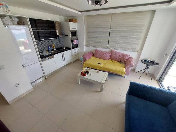 Furnished apartment on the first line with a view of the sea Alanya - Kestel - 3