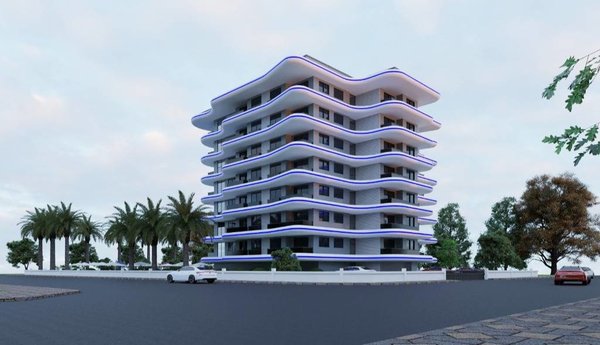 New build apartment in Alanya - Avsallar - 12