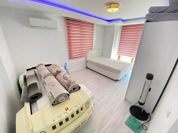 Alanya - Kestel'de plaja 350 m mesafede eşyalı daire - 9