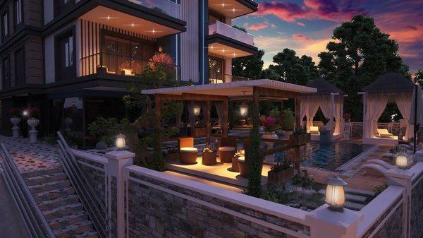 Lägenheter till salu i Turkiet, Alanya Oba - ny byggnad - 16