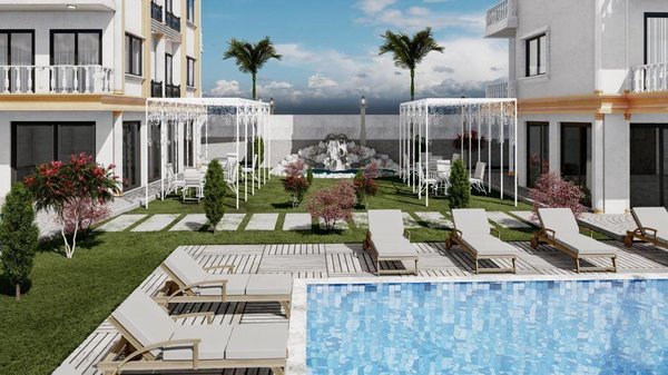 Apartments for sale in Alanya center under construction - 9