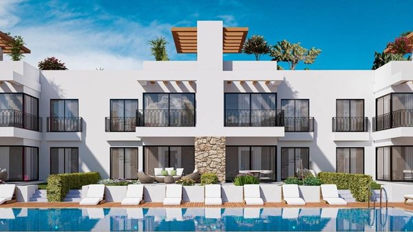 Nya rymliga duplexlägenheter Cypern Turkiet - strand 700 m - 17
