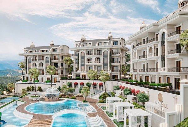Neue Wohnungen im Bau zum Verkauf in der Türkei, Alanya - Türkler - 2