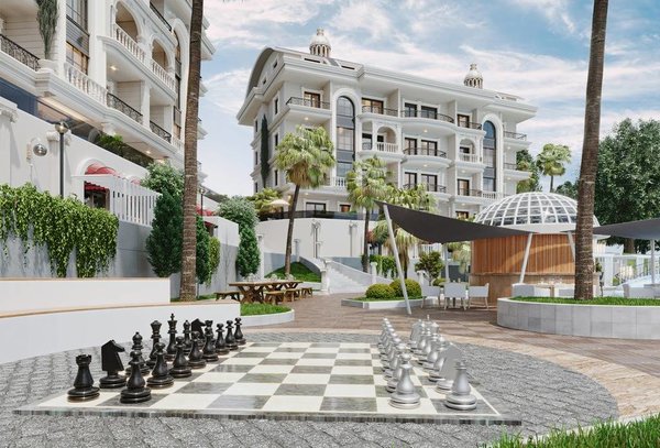 New apartments under construction for sale in Turkey, Alanya - Türkler - 12