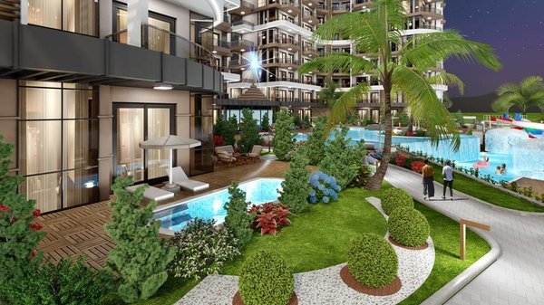 Byty na prodej ve výstavbě, Alanya - Payallar - 22