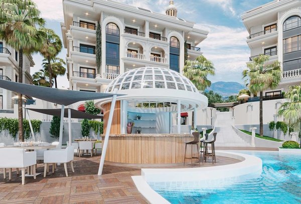 Nové byty ve výstavbě na prodej v Turecku, Alanya - Türkler - 17